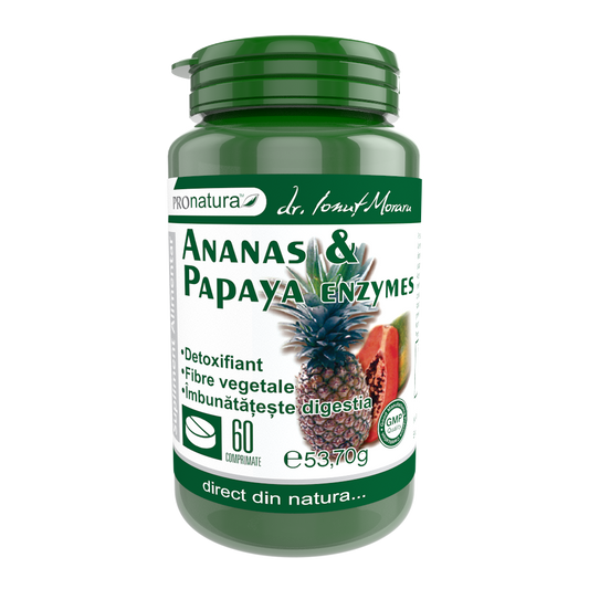 Ananas Papaya enzymes 60cp
