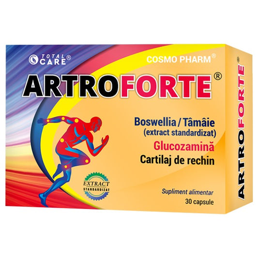 ARTROFORTE, 30 cps. – Supliment Pentru Articulatii Sanatoase