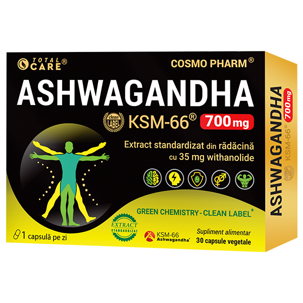 ASHWAGANDHA KSM-66 ~ 700 mg cu 35 mg Withanolide