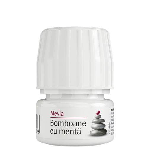 Bomboane cu mentă 60 comprimate masticabile