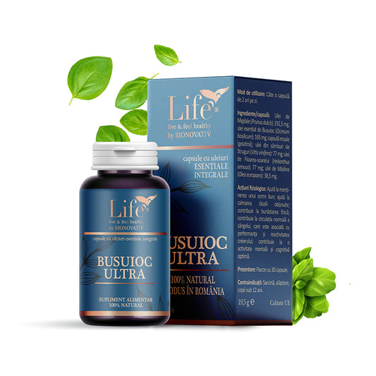 BUSUIOC ULTRA – 30 capsule cu ulei esențial