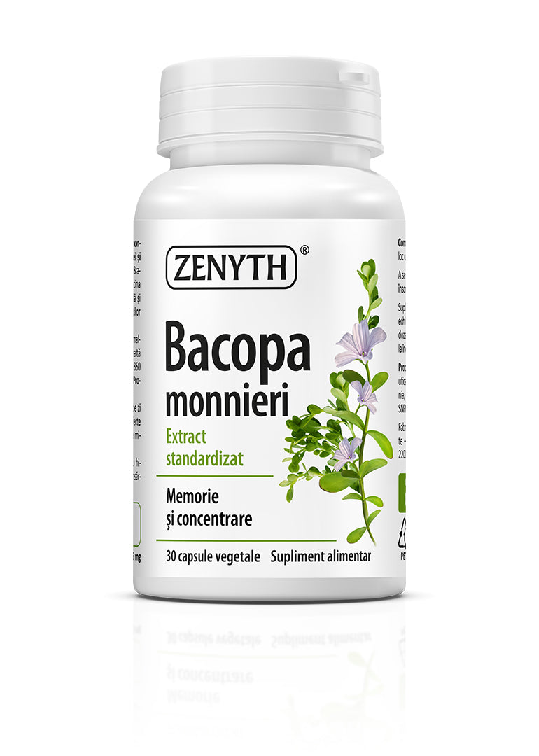 Bacopa monnieri, 30 capsule
