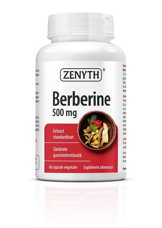 Berberina 500 mg, 60 capsule