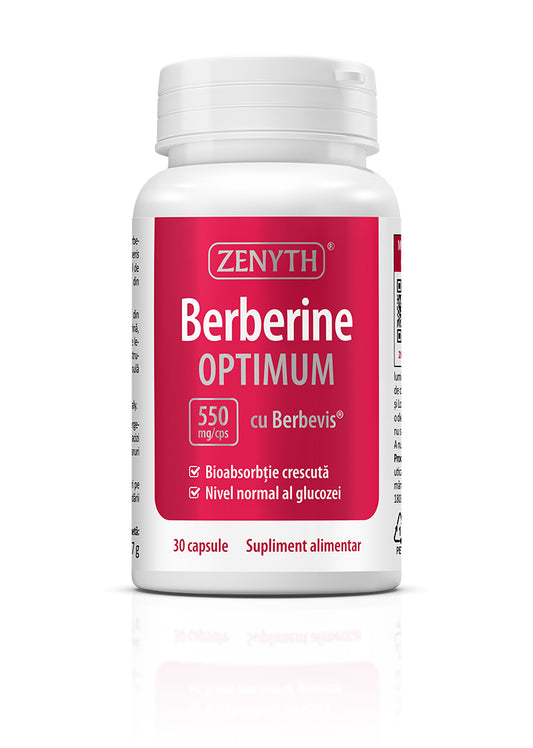 Berberina Optimum cu Berbevis® extract 550 mg, 30 capsule