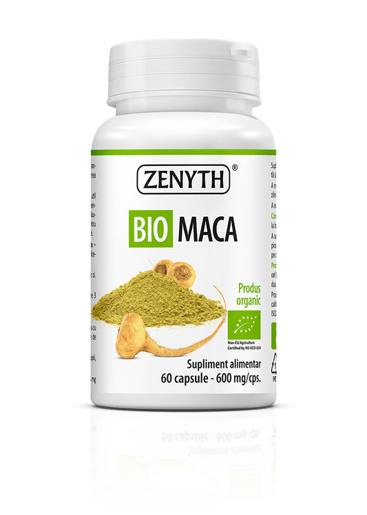 Maca BIO 600 mg, 60 capsule