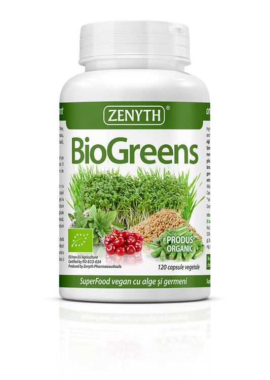 BioGreens, 120 capsule
