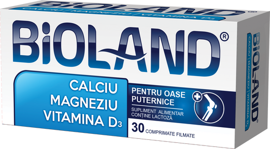 Bioland® Calciu Magneziu cu vitamina D3