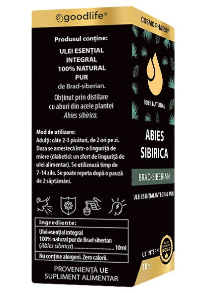 Ulei esential de BRAD-SIBERIAN – Abies siberica