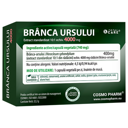 BRANCA URSULUI – Afrodisiac Natural Pentru Femei Si Barbati