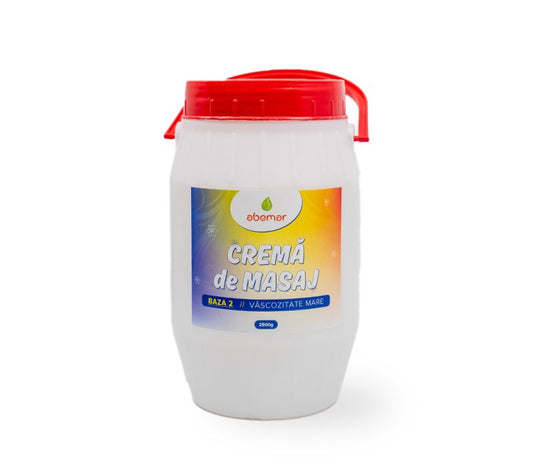 Crema masaj 2500 g baza 2 vascozitate mare