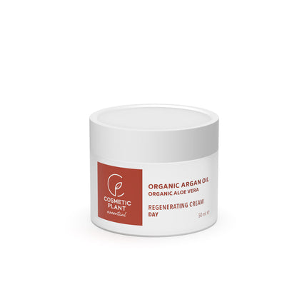 Cremă regenerantă de zi cu ulei de argan bio si extract bio de aloe vera
