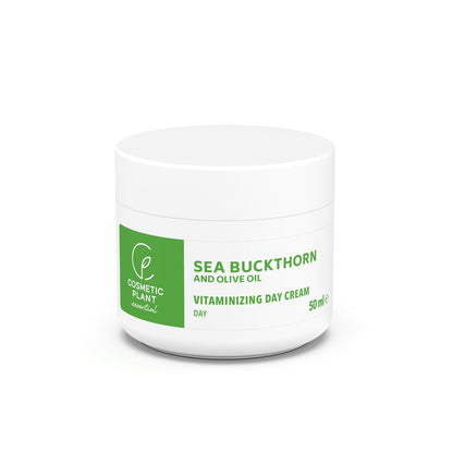 Cremă vitaminizantă de zi cu ulei de cătină și măsline