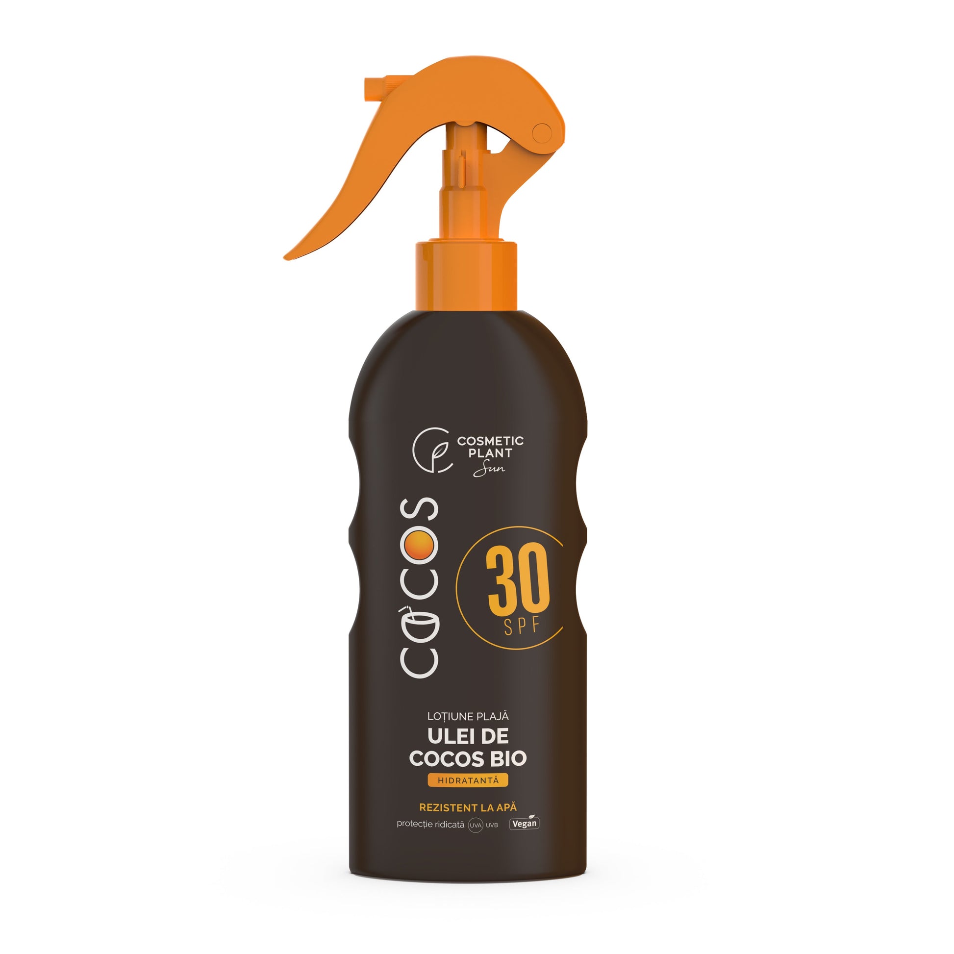 Emulsie plajă COCOS SPF 30 cu ulei de cocos bio