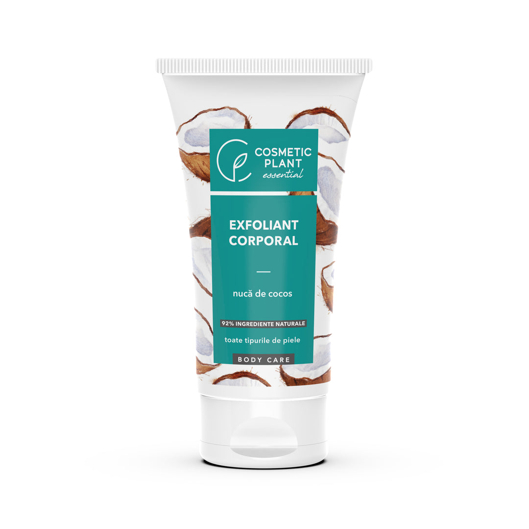 Exfoliant corporal cu nucă de cocos