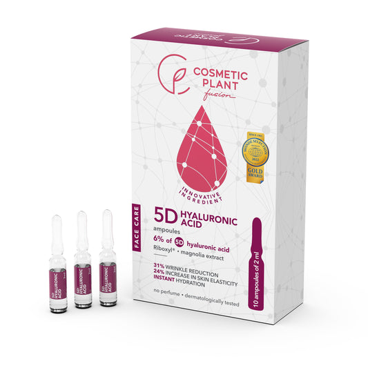 Fiole cu 6% acid hyaluronic 5D
