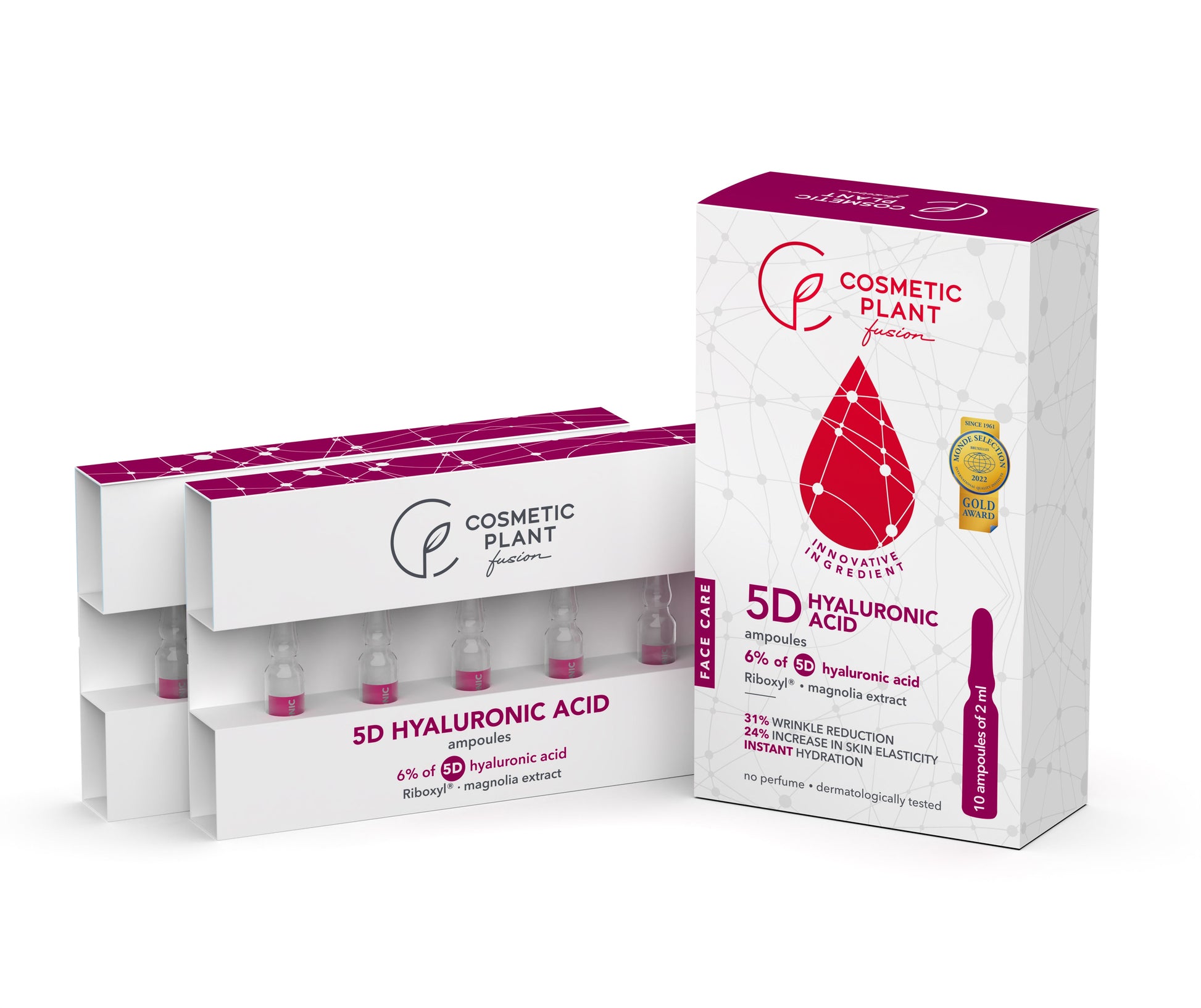 Fiole cu 6% acid hyaluronic 5D