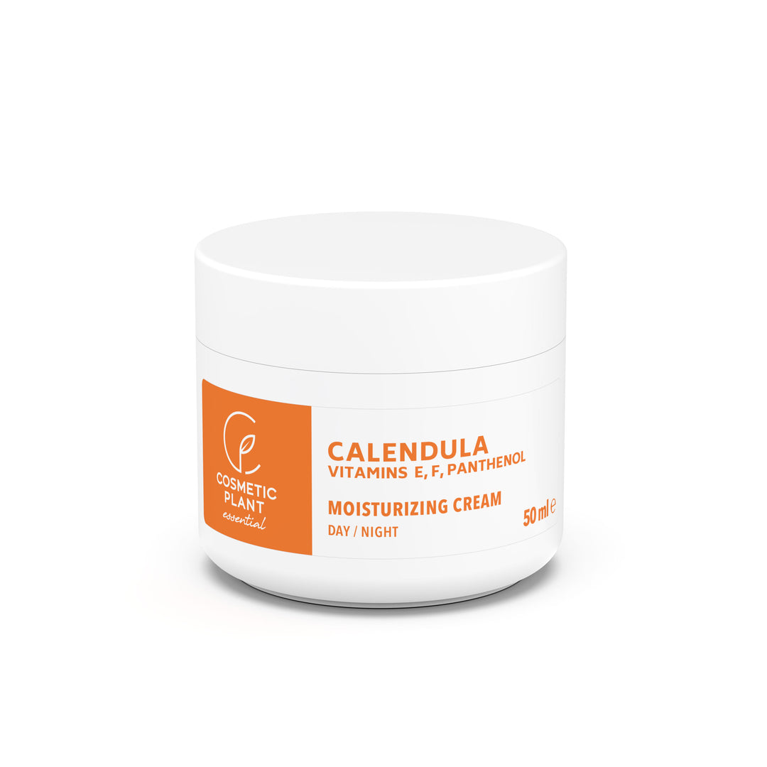 Cremă hidratantă cu gălbenele şi vitaminele E, F şi pantenol