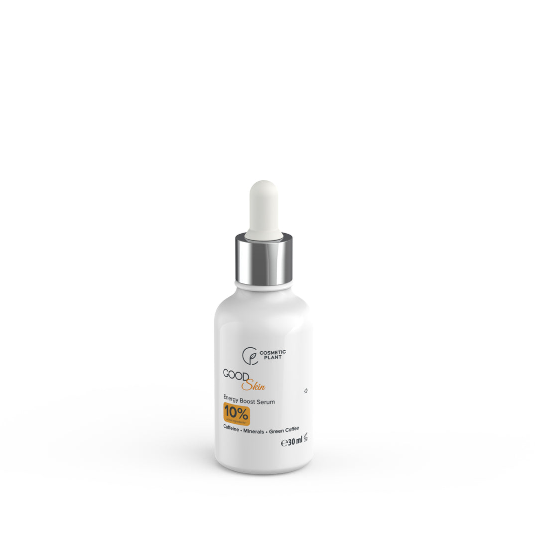 GOOD Skin – Energy Boost Serum cu Cafeină, Minerale și Cafea verde