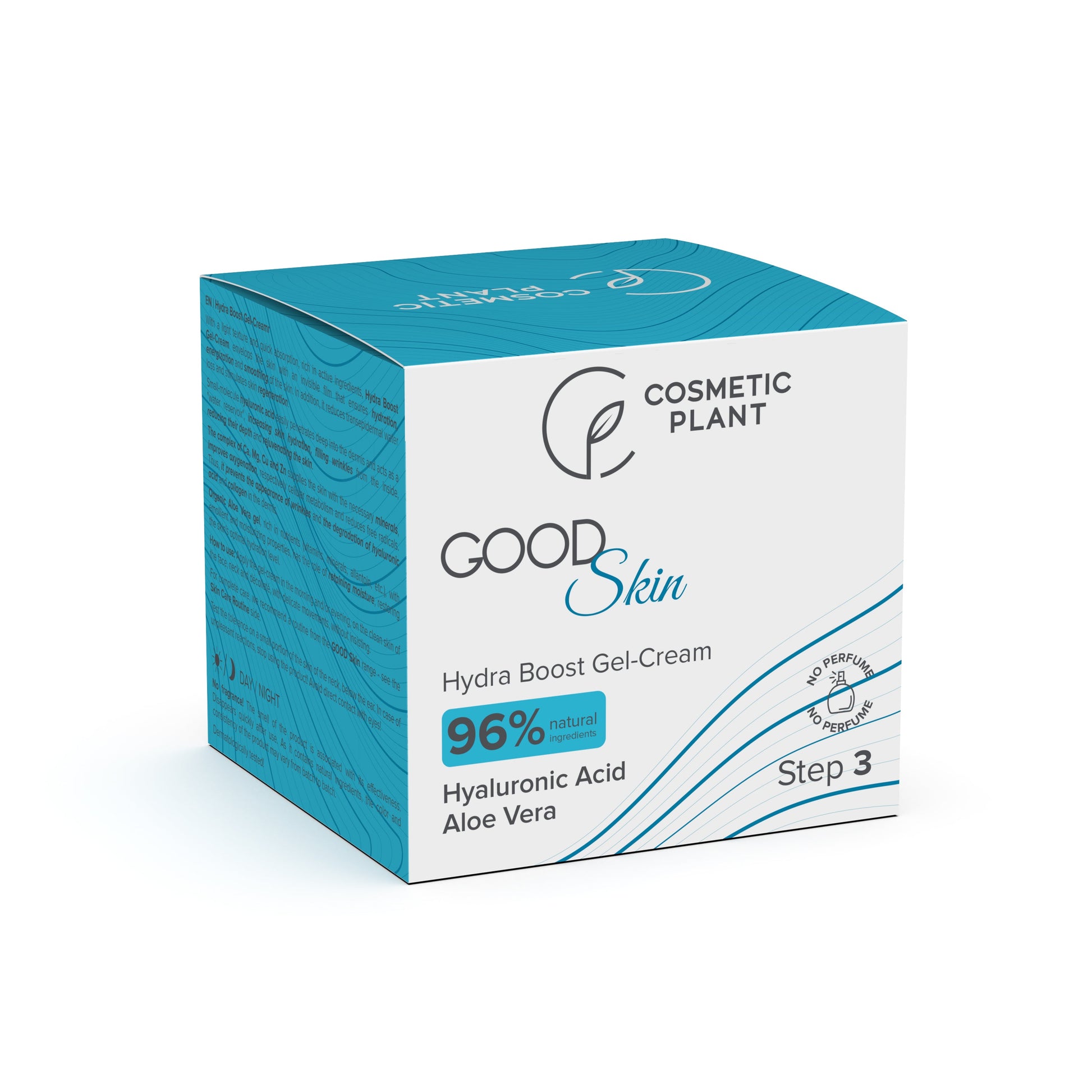 GOOD Skin – Hydra Boost Gel-Cream cu Acid Hialuronic, Minerale și Aloe Vera