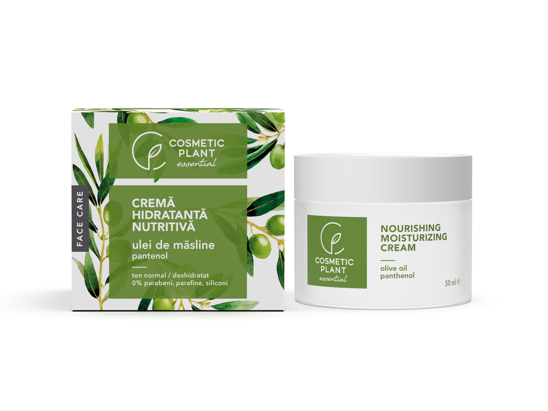 Cremă hidratantă nutritivă ulei de măsline & pantenol
