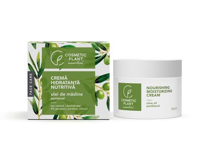Cremă hidratantă nutritivă ulei de măsline & pantenol