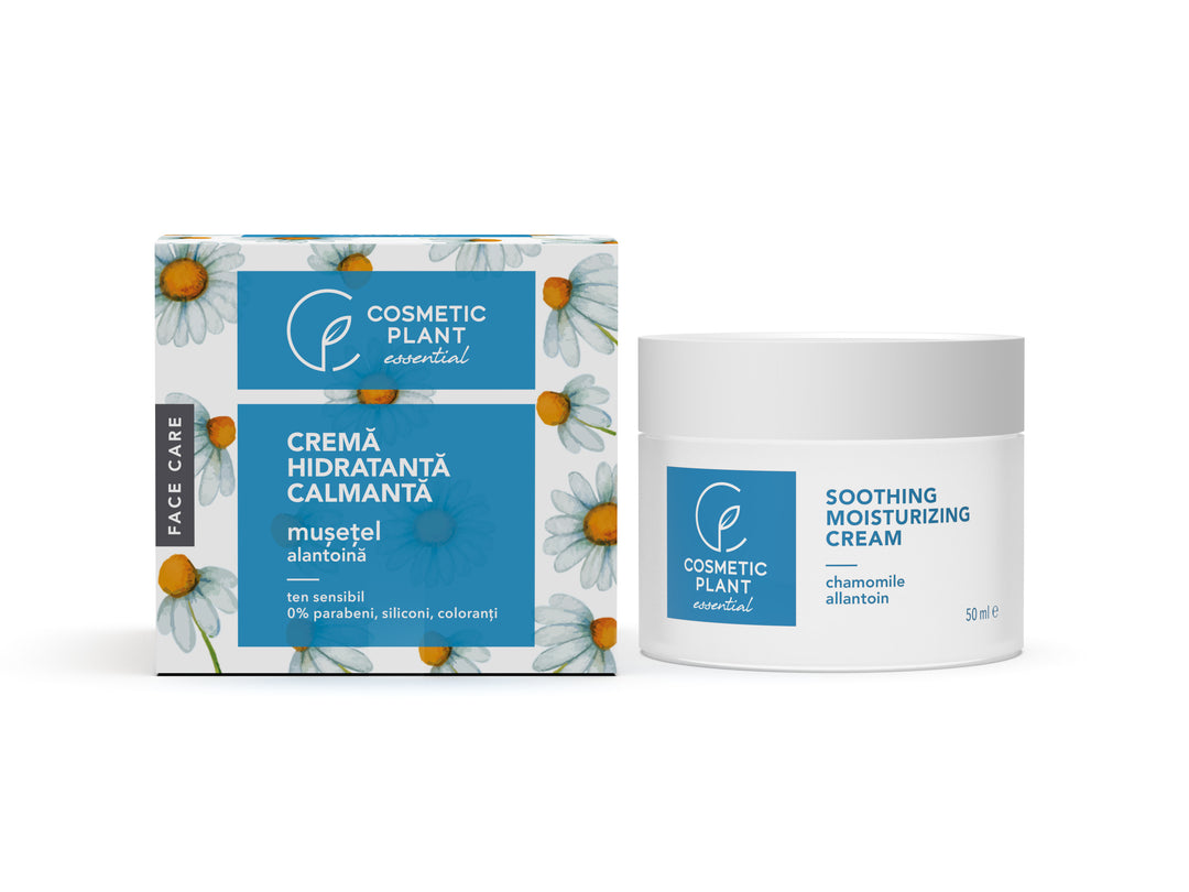 Cremă hidratantă calmantă extract de mușețel & alantoină
