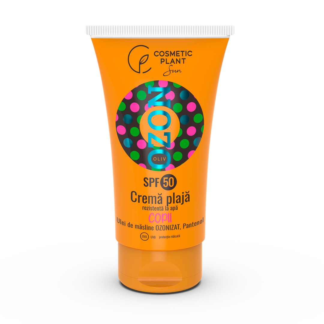 Emulsie plajă OZON SPF20 rezistentă la apă cu ulei de măsline ozonizat