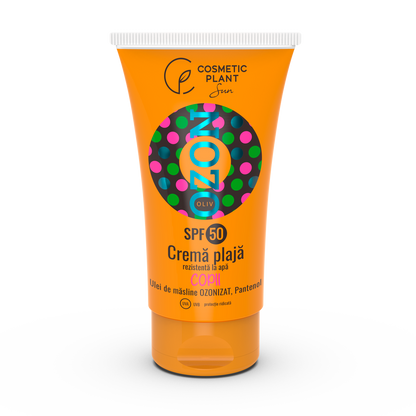 Emulsie plajă OZON SPF20 rezistentă la apă cu ulei de măsline ozonizat