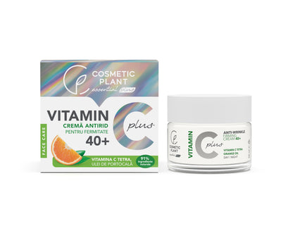 Cremă antirid pentru fermitate 40+ Vitamin C Plus cu Vitamina C Tetra