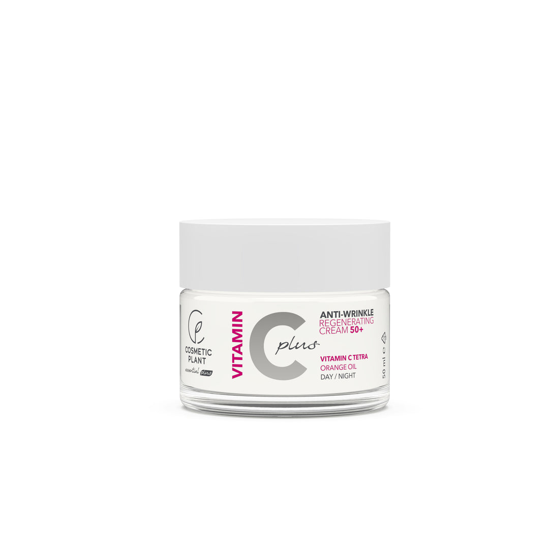 Cremă antirid regeneratoare 50+ Vitamin C Plus cu Vitamina C Tetra