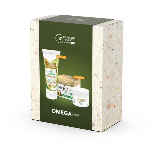 Set cadou OMEGA Plus - Cremă antirid hrănitoare și revitalizantă OMEGA Plus – 50 ml + Cremă de corp hrănitoare OMEGA Plus – 200 ml