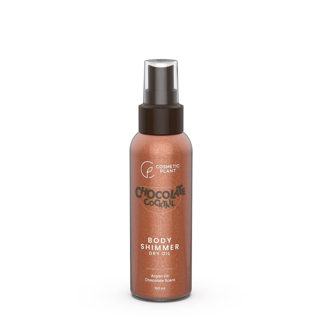 Chocolate Cocktail - Ulei uscat, strălucitor pentru corp