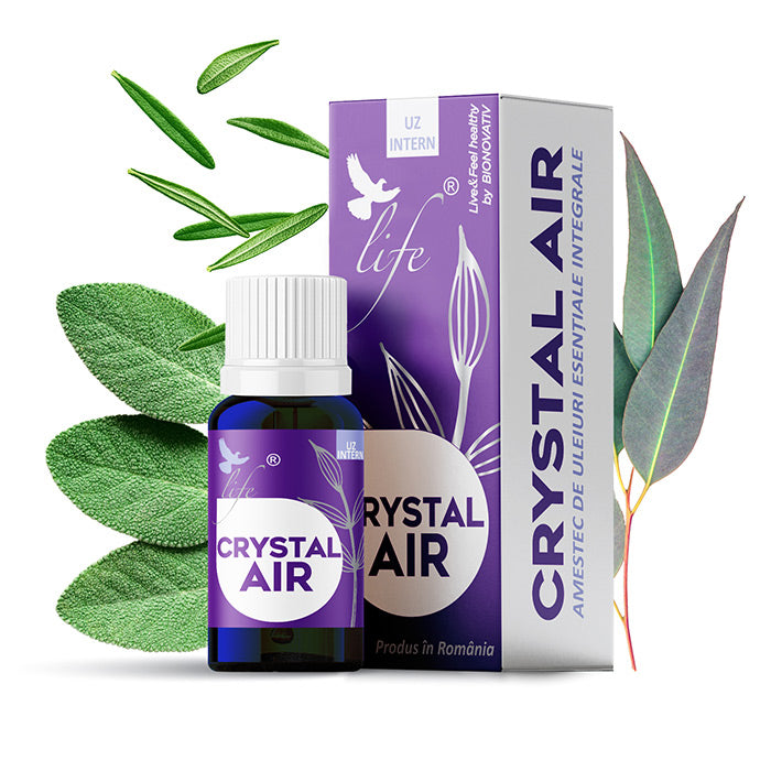 CRYSTAL AIR – combinație de uleiuri esențiale – 10 ml
