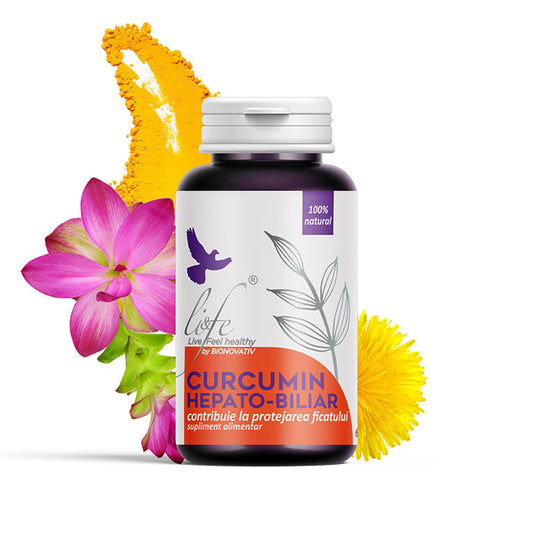 CURCUMIN HEPATO-BILIAR – 60 capsule