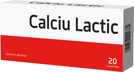 Calciu lactic * 20 comprimate