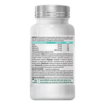 CALCIU LICHID cu Magneziu, Vitamina K1 si D3