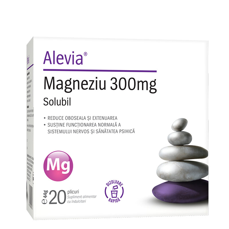Magneziu 300mg Solubil 20 plicuri