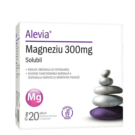Magneziu 300mg Solubil 20 plicuri