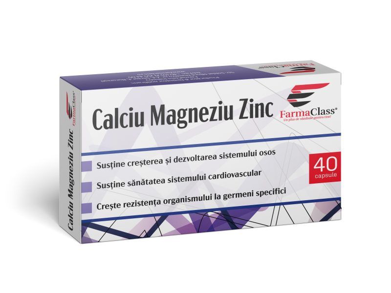 Calciu & Magneziu & Zinc 40 cps