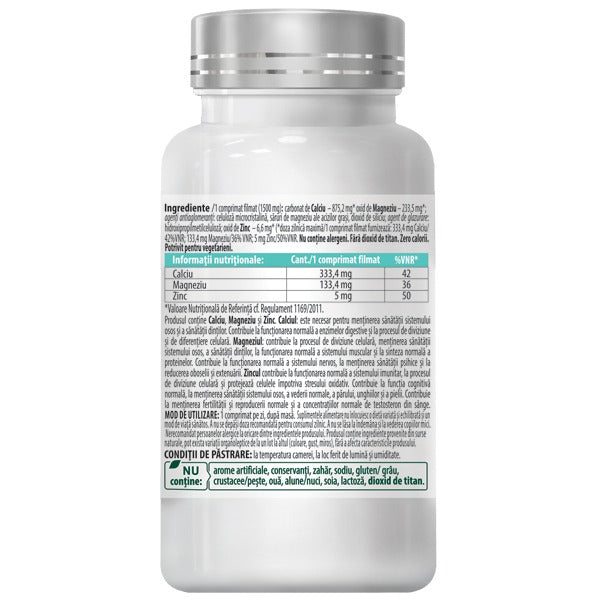 CAL MAG ZINC, 30 / 90 comprimate