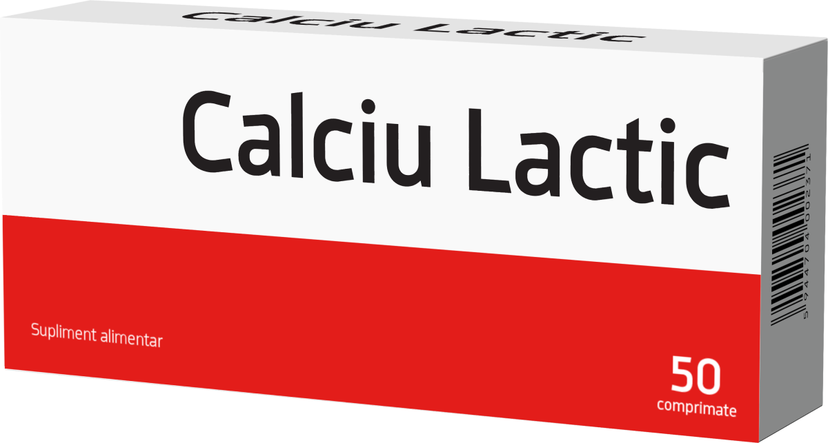 Calciu lactic * 50 comprimate