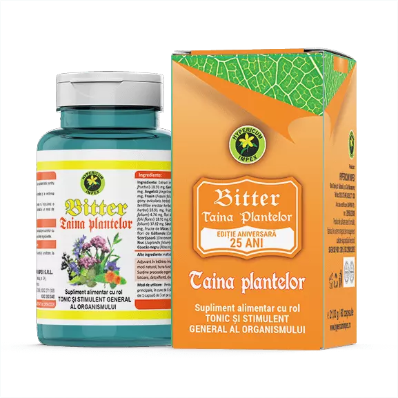 Capsule Bitter Taina Plantelor