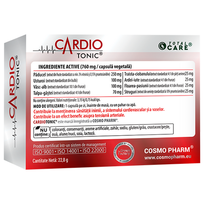 CardioTonic® Pentru Sanatate Cardio-Vasculara