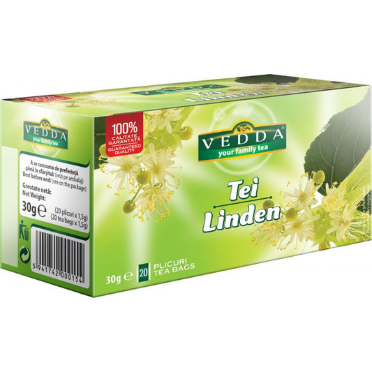 Ceai traditional de tei, plicuri