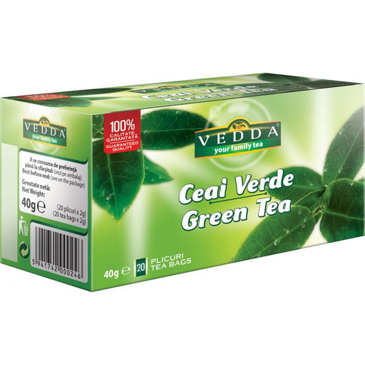 Ceai verde Vedda, plicuri