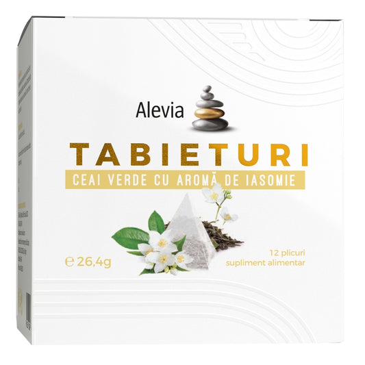 TABIETURI Ceai Verde cu Aroma de Iasomie 12 plicuri