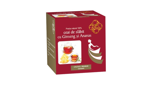Ceai de slabit cu Ginseng si Ananas