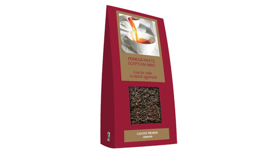 Ceai de fructe rodie și mentă Pomegranate Egyptian Mint