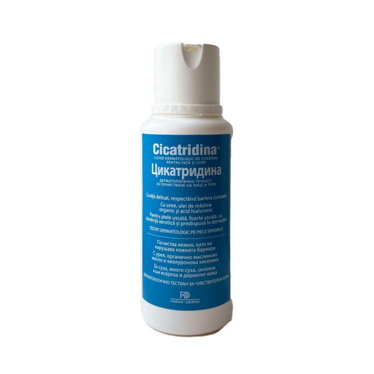 Cicatridina lichid dermatologic - pentru piele uscată și atopică