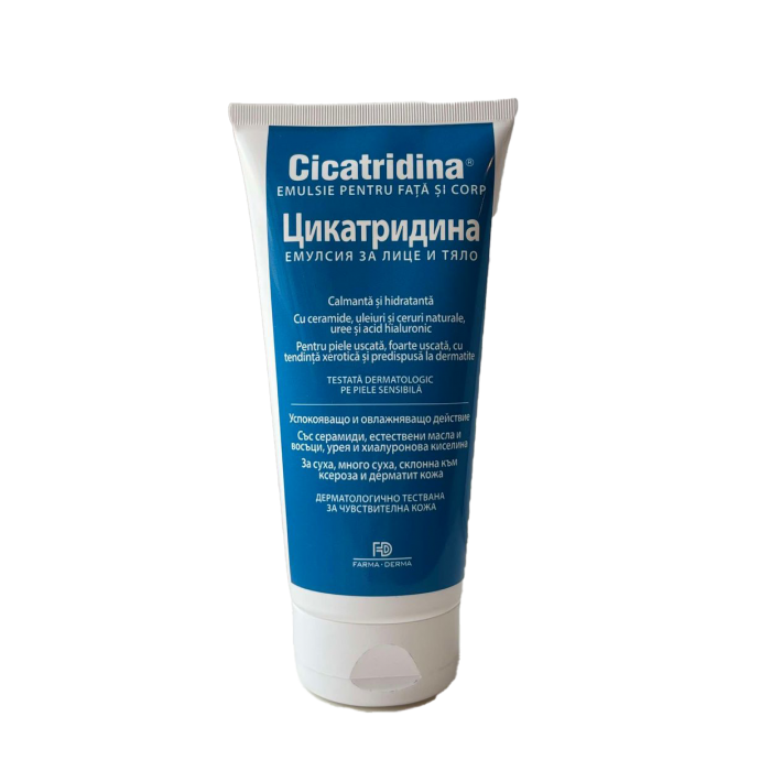 Cicatridina emulsie - pentru piele uscată, deshidratată și eczeme